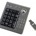 USB Wireless Trackball Keypad