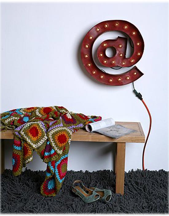lamp2 The @ Lamp