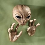 Roswell Alien Plaque