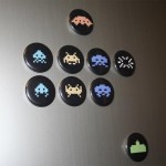 Space Invaders Fridge Magnets
