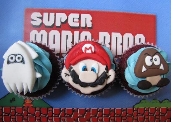 Super Mario Bros Cupcakes