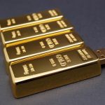 Gold Bar USB Flash Drive