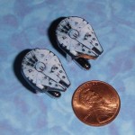 millennium falcon cufflinks