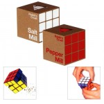 Rubik's Cube Salt and Pepper Mills