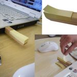 Wooden Post It USB Drive