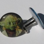 yoda cufflinks