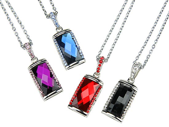 Jewel Necklace USB Flash Drive 