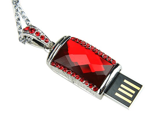 Jewel Necklace USB Flash Drive 