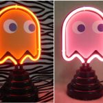 neon pacman lights