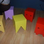Pacman Stools