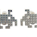Space Invaders Cufflinks