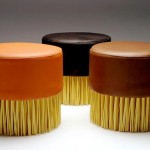 Brush Table and Stools