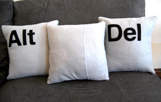 Ctrl Alt Del Pillows