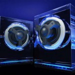 Kenwood Glass Speakers
