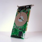 Recycled PC Sound Card Clock