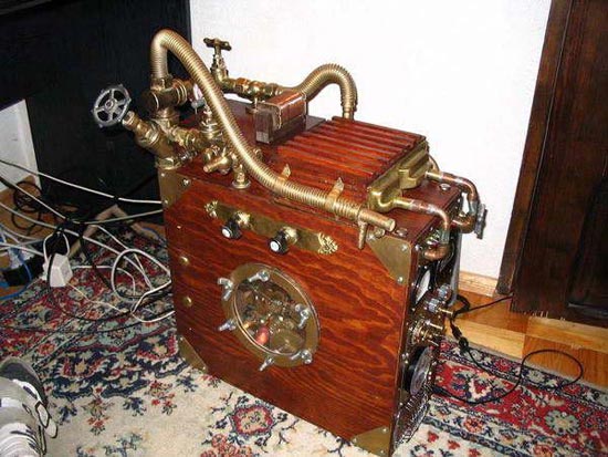 Steampunk Brewery PC Casemod