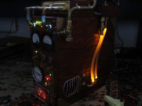 Steampunk Brewery PC Casemod