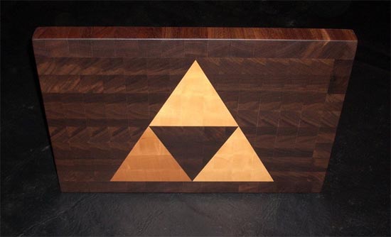 Legend of Zelda Triforce Cutting Board