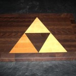 Legend of Zelda Triforce Cutting Board