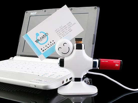 USB Happy Kid 4 Port Hub