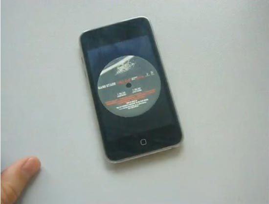 vinyl record iphone app