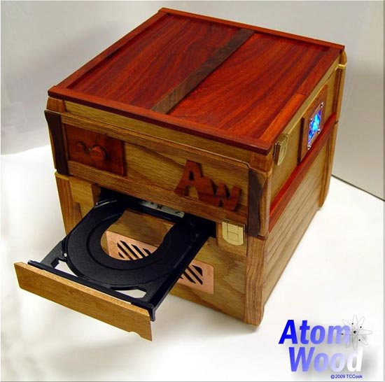 AtomWood Handmade Wooden PC