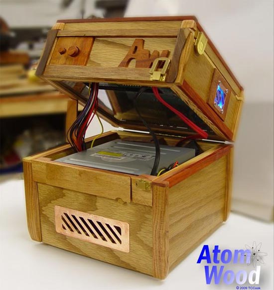 AtomWood Handmade Wooden PC