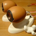 DIY Eggshell Speakers