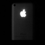 glowing apple logo iPhone mod