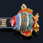 Goldfish Necklace USB Drive