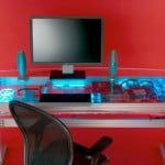 liquid cooled pc desk
