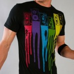 Neon Cassettes Drip T-Shirt