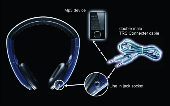 Q-Sound Solar Powered Bluetooth Headphones