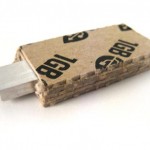 Recycled Cardboard USB Flash Drive