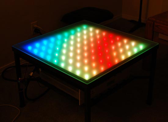 DIY RGB Coffee Table