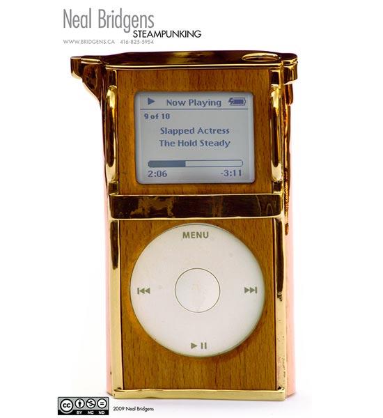 steampunk-ipod_1 The Steampunk iPod