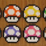 Super Mario Mushroom Coasters