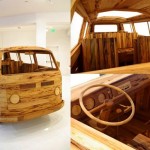 Wooden VW Camper Van