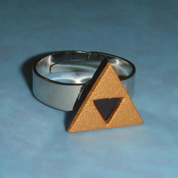 Legend of Zelda Triforce Ring