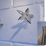 Ninja Star Coat Hooks
