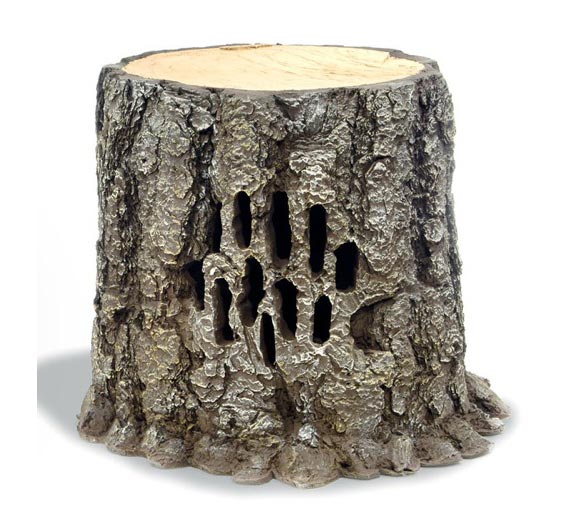 Tree-Stump-Stereo-Speaker Tree Stump Stereo Speaker