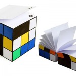 Colorblock Note Cube