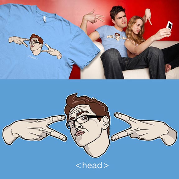 Geek Hand Sign T-Shirt