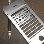iPhone User Interface Stencil Kit