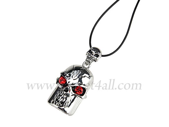 Jewel Skull Necklace USB Drive