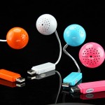 Mini Ball USB Sound Card and Speaker