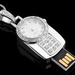 USB Jewel Watch Necklace Flash Drive