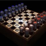 Vacuum Tube Chess Set