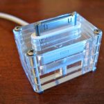 DIY Laser Cut Acrylic iPhone Dock