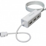 Hawking Data Cable & USB Hub Combined